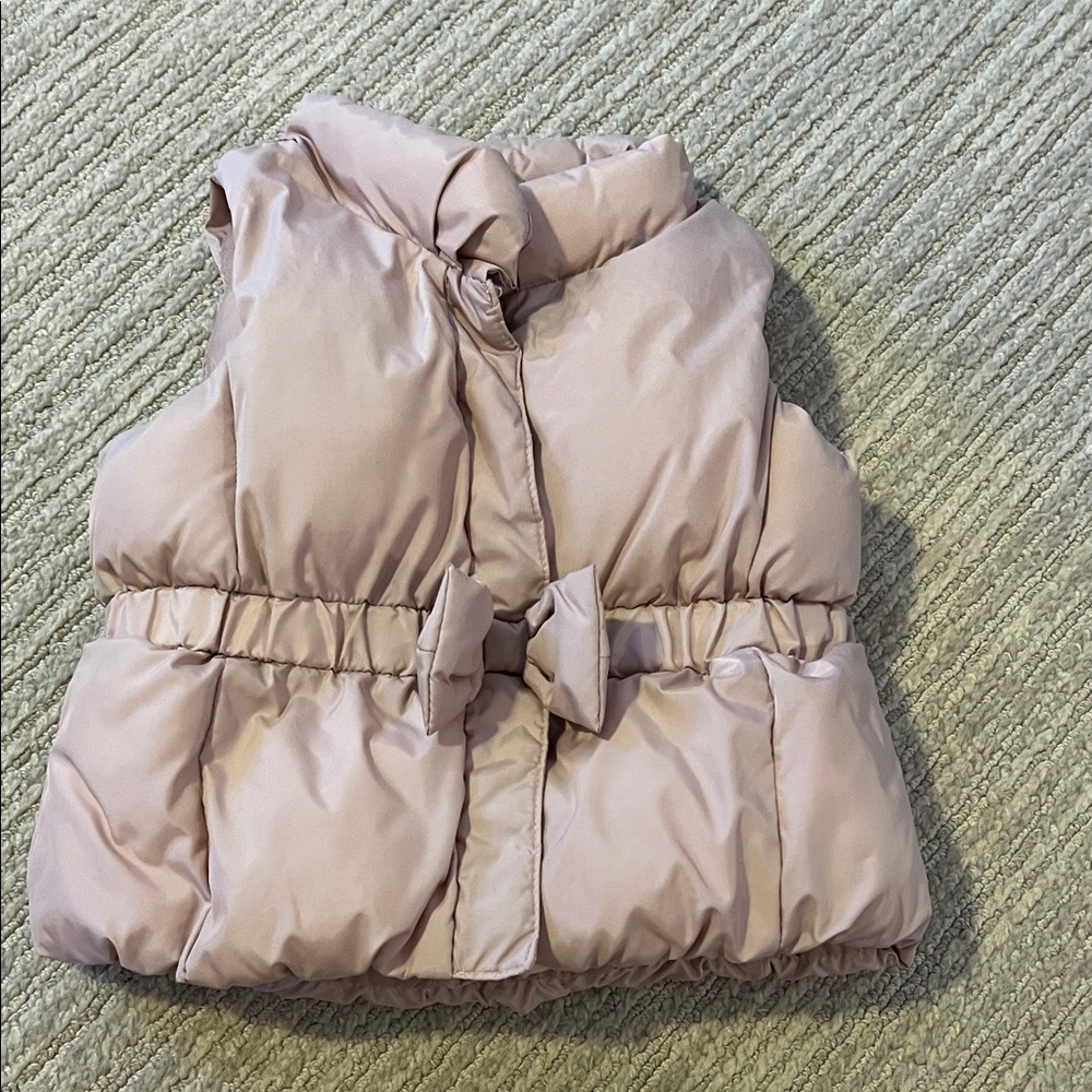 Kids BlushPink Puffer Vest